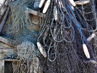 Fischernetze auf Bornholm