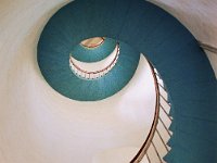 TreppeDaenemark  "Treppe im Leuchtturm auf Jütland/Dänemark"